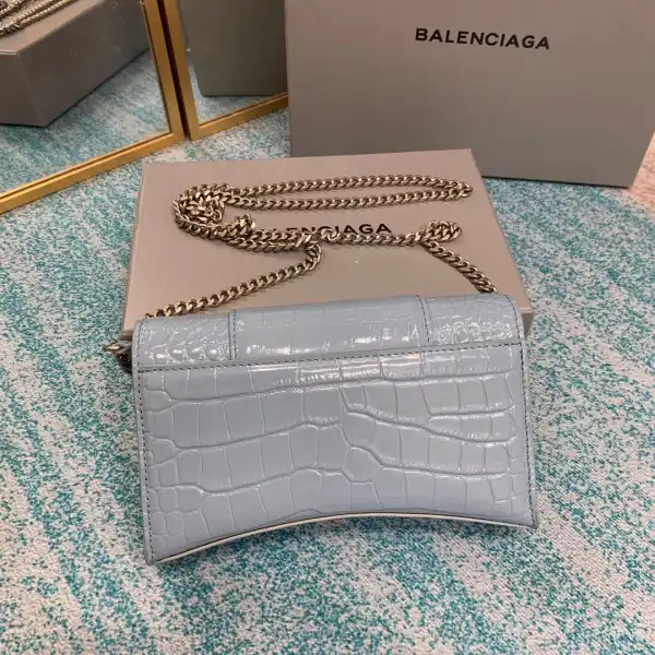 Rep BALENCIAGA  HOURGLASS CHAIN BAG 0125