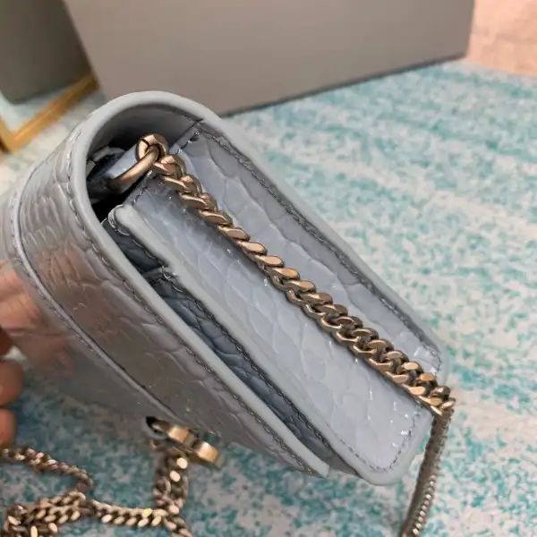 Rep BALENCIAGA  HOURGLASS CHAIN BAG 0125