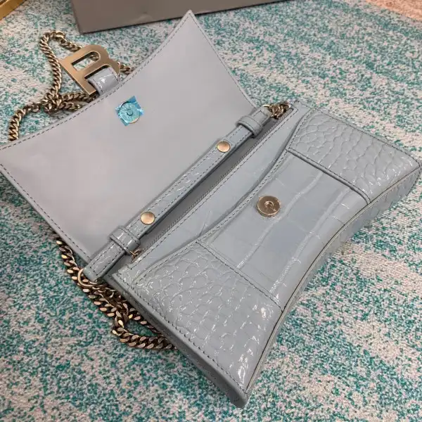 Rep BALENCIAGA  HOURGLASS CHAIN BAG 0125