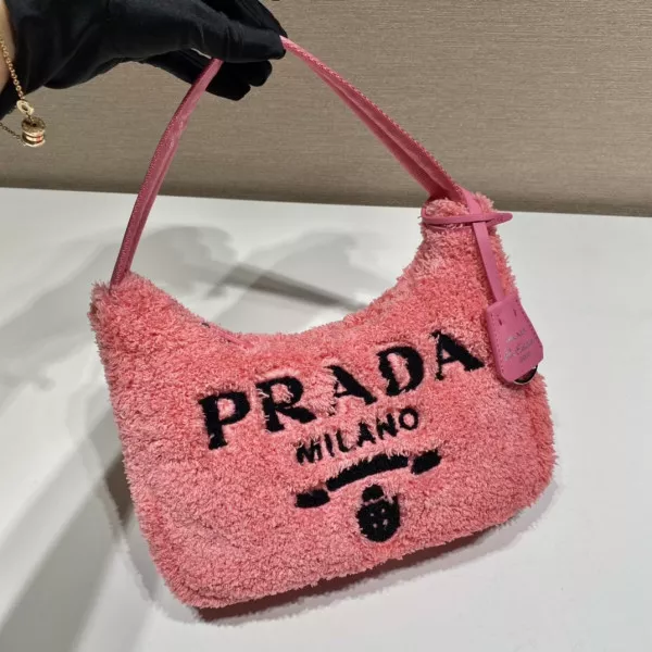 Cheap PRADA Re-Edition 2000 terry mini-bag 0115