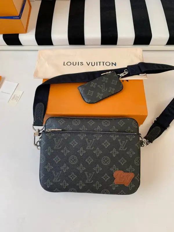 Affordable LOUIS VUITTON TRIO MESSENGER 0201