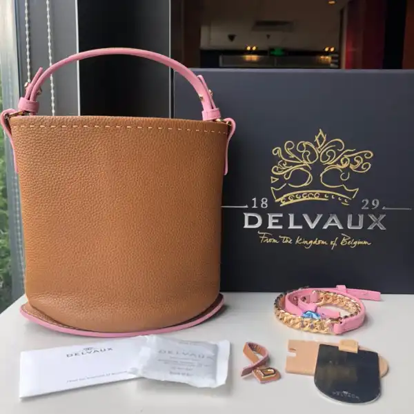 Cheap DELVAUX Pin Mini Bucket 0205