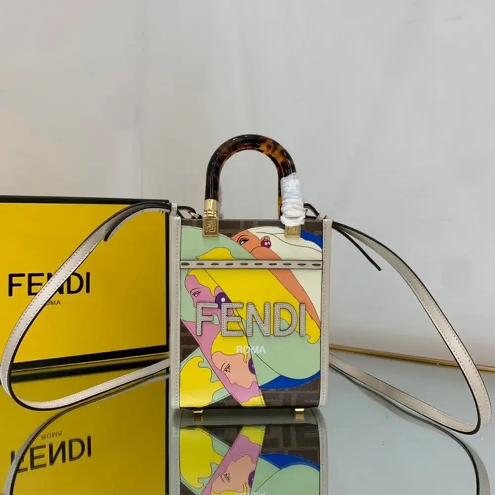 Cheap FENDI MINI SUNSHINE SHOPPER-13-18-6.5cm 0202