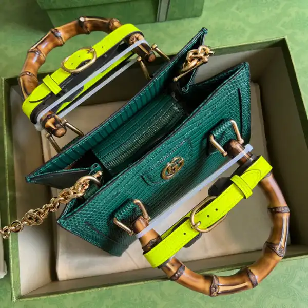 Rep Gucci Diana lizard mini bag 0204