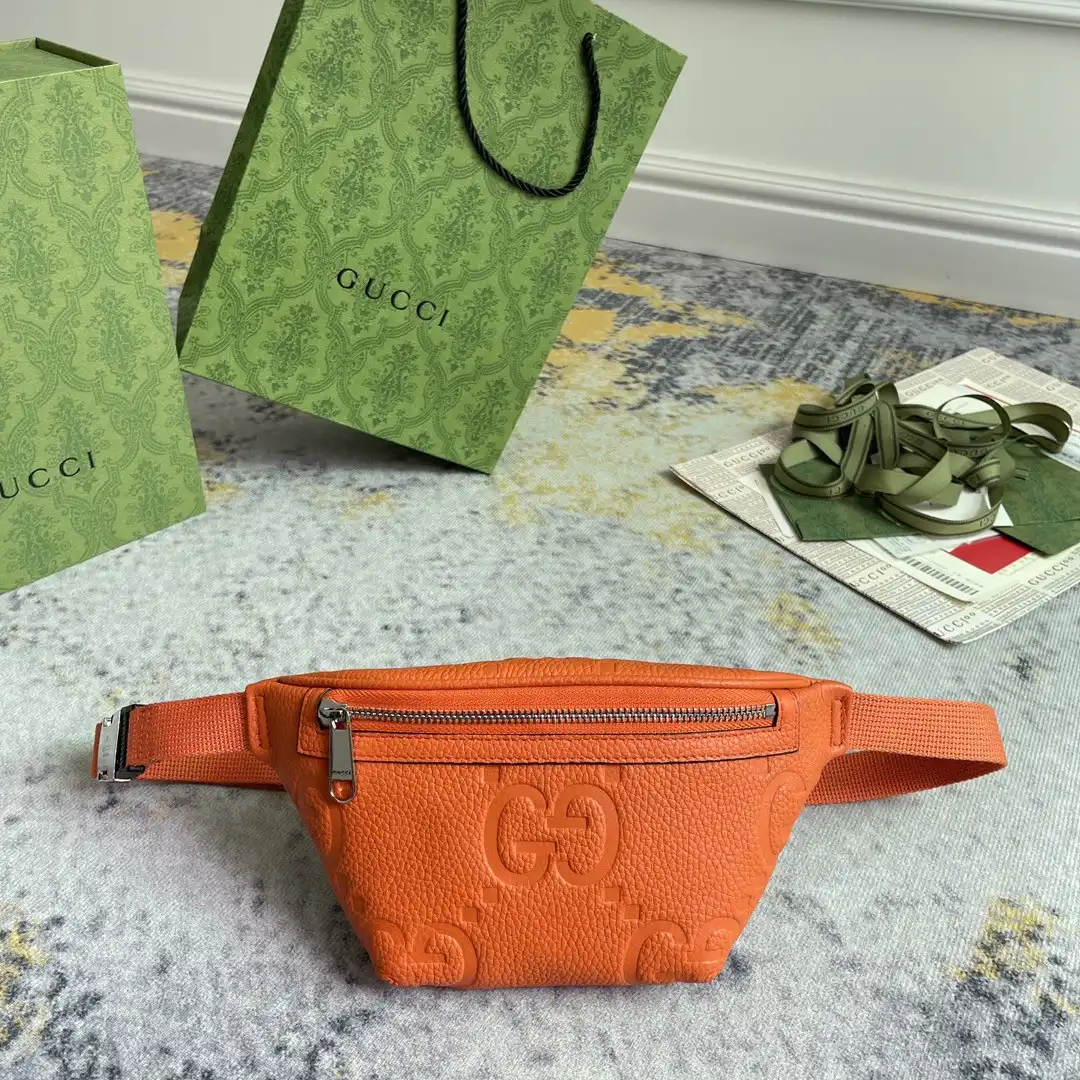 Affordable Gucci JUMBO GG SMALL BELT BAG 0201